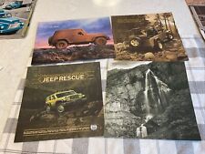 2004 Jeep And Jeep Wrangler Original Sales Brochures 4 picture