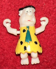 1987 Hanna Barbara Fred Flintstone Figure Moving Arms And Legs Hard Plastic picture