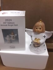 GOEBEL,  2024 ANNUAL ANGEL BELL, 49TH EDITION, COLOR-PARTIALLY PAINTED, NEW, MIB picture