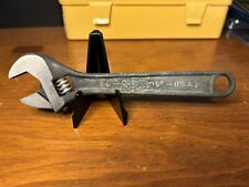 Vintage Crescent Crestoloy 6 Inch Adjustable Wrench, Made in USA picture