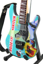 Miniature Guitar Kirk Hammett METALLICA Bride Of Frankenstein & Strap picture