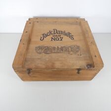 Vintage Jack Daniels Old No 7 - Wooden Box w/ Lid 12