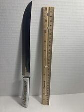 Ekco Stainless Vanadium Knife Carving Hollow Ground Spice of Life Handle 12.5