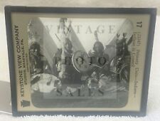 Keystone Magic Lantern Glass Photo Photograph Slide Plains Indian In Council picture