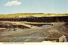 Postcard WY Gillette Wyodak Surface Coal Mine Wyoming 4x6 picture