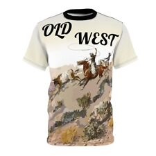 AOP - Old West Cowboys Wrangling the Herd w Text picture
