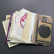 Job Lot Of 50 Antique & Vintage Postcard Postcards With Two Lantern Plates V3574 picture