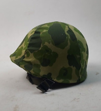 Vintage US Military M-1 Helmet with Camo Cover picture