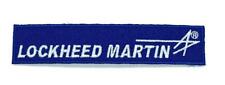 Lockheed Martin® Logo, Embroidered, Glow in the Dark, 4 in, Sew On Patch picture