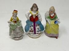 Vtg Victorian Mini Figurines Peasant European Porcelain Made In Japan  N14 picture