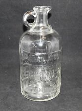 White House Vinegar Medium Jug Bottle Patent March 6 1909 Spout 8 3/8
