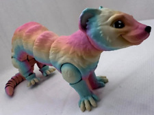 Articulated Ferret 3D Printed Display Piece Fidget Pastel Rainbow picture
