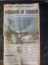 Morning Of Terror The Daily Oklahoman OKC Alfred P Murrah Building Bombing 1995 picture