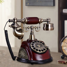 Antique Telephone Retro Vintage Old Fashioned Home Rotary Dial Phone  picture