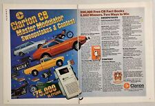 1977 Print Ad Clarion CB Radio Contest 3 Datsun Prizes Lawndale,California picture