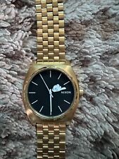 Nixon x Disney Time Teller Gold Black Mickey Hand LIMITED EDITION Watch picture