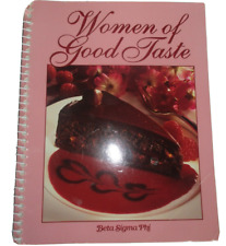 Cookbook 1998 The BETA SIGMA PHI Sorority Women of Good Taste Favorite Recipes picture