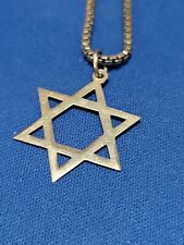 Vintage Star Of David On Vintage Book Chain picture
