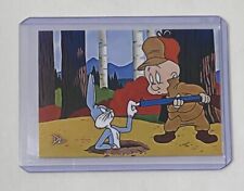 Bugs Bunny & Elmer Fudd Limited Edition Artist Signed “Looney Tunes” Card 2/10 picture