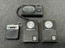 Vtg Lot Of 4 Magnavox ROSS Transistor AM Handheld Portable Hong Kong 1950s Radio picture
