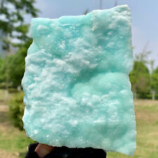 308G Natural beautiful blue texture stone mineral sample quartz crystal healing picture
