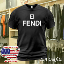 FENDI Design Print Edition Man's & Woman T-Shirt USA Size  picture