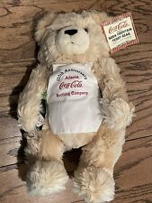 Coca Cola Soda Fountain Teddy Bear Collection 100 Years in Atlanta 2000 Cook BBQ picture