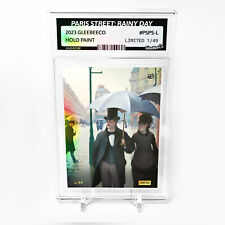 PARIS STREET; RAINY DAY Card 2023 GleeBeeCo Holo Paint Slabbed #PSPS-L Only /49 picture