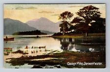 Causey Park-England, Derwent Water, Antique, Vintage Souvenir Postcard picture