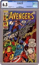 Avengers #80 CGC 6.5 1970 3730620012 1st app. Red Wolf picture
