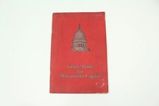 Guide Book for Wisconsin s Capitol Vintage Booklet picture