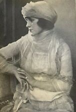1920 Vintage Magazine Illustration Actress Agnes Ayres picture