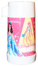 VTG 1972 Miss America Aladdin Thermos Half Pint Complete Excellent Graphics HTF picture
