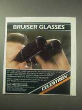 1985 Celestron Binoculars Ad - Bruiser Glasses picture
