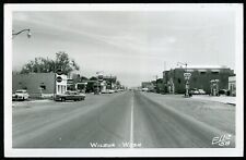 WILBUR WASHINGTON - STREET VIEW - 1950s RPPC RP Photo Postcard by ELLIS #58 picture