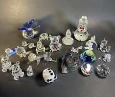 Broken & Repaired Crystal Lot- Swarovski, Arribas Bros, Crystal World And Others picture