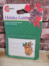 Vintage Christmas Holiday Kitchen Labels Self Stick Gift Cookies Food Canning picture