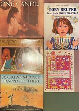 5 Children's Books on HANUKKAH CHANUKAH PURIM, Jewish Holiday Celebrations picture