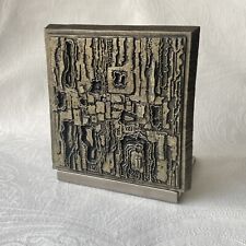 Paul Evans Brutalist Style Bookend Mid Century  Single Piece Matina 3M 1pc picture