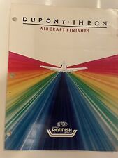 Dupont Aircraft color chips E-67012 1975 picture
