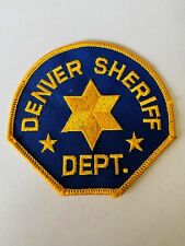 Denver Sheriff Colorado Police Patch  picture