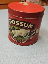 Vintage Possum Brand Cigar Tin picture