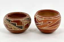 2 Small Vintage Native American Bowls/Southwestern/1930s/Santa Clara picture