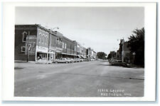 c1950's Business Section Main Street Red Cloud Nebraska NE RPPC Photo Postcard picture