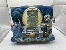 Damaged DISNEY'S CINDERELLA Double-sided Snow Globe Music Box  Look At Photos  picture
