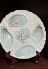 Antique German Porcelain Oyster Plate picture