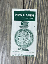 Vintage August 1 1969 New Haven And New York Penn Central Zip Loan  picture