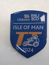 New 2024 Issue Isle of Man TT MOTORCYCLE RACES PIN BADGE iom manx man picture