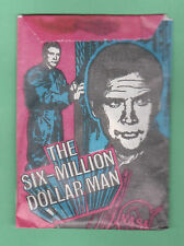 1975 Monty Gum Six Million Dollar Man Unopened Pack with Gum  READ  Rare Mint picture