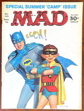 MAD MAGAZINE #105 - Famous BATMAN cover  Fine Plus (6.5)  1966 picture